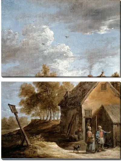 Картина Коттедж (1690) (A Cottage)