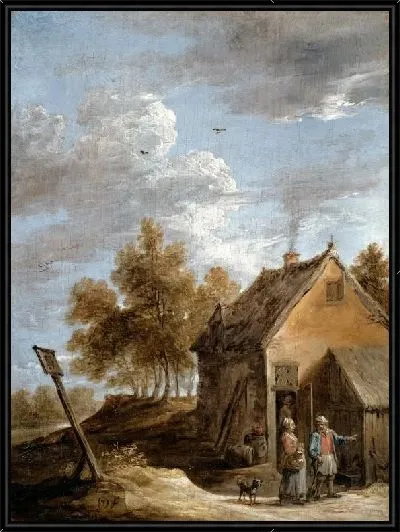 Картина Коттедж (1690) (A Cottage)
