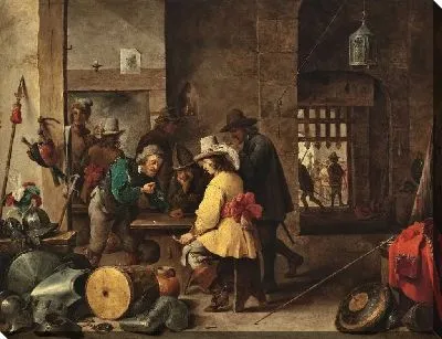 Картина Комната (A Guard Room)