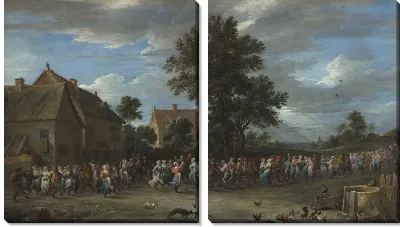 Картина Деревня отдыха (The Village Holiday)