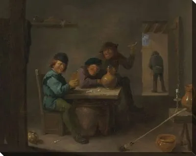 Картина Крестьяне в таверне (1633) (Peasants in a Tavern)