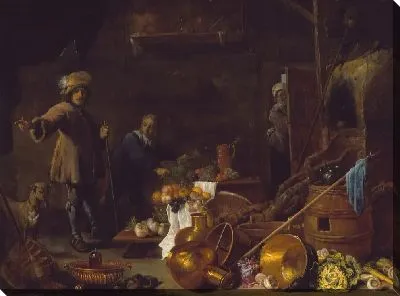 Картина Художник в своей студии (1643) (An Artist in His Studio)