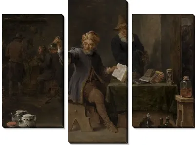 Картина Деревенский доктор (1660-1665) (The Village Doctor)