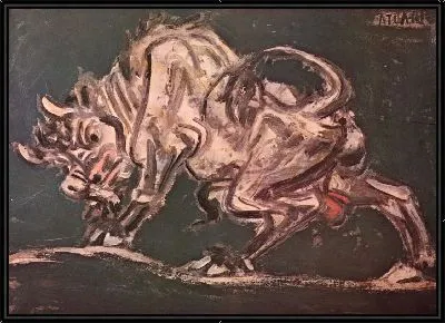Картина Белый бык (1916-1956) (A White Bull)