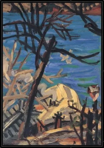 Картина Декорация (1916-1956) (Scenery, Tongyeong Port, Sea of Hallyeosudo, Korea)