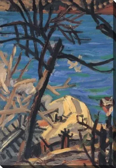 Картина Декорация (1916-1956) (Scenery, Tongyeong Port, Sea of Hallyeosudo, Korea)