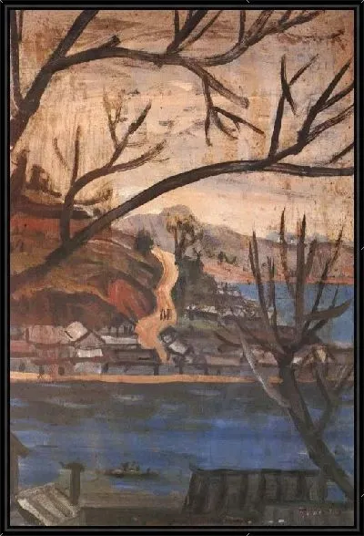 Картина Пейзаж (1916-1956) (Tongyeong)