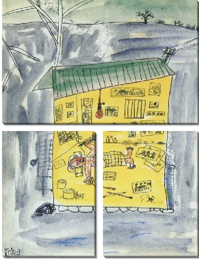 Картина Крошечная студия (1916-1956) (Tiny Studio)
