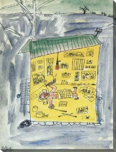 Картина Крошечная студия (1916-1956) (Tiny Studio)