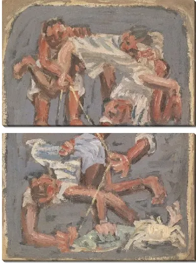 Картина Мальчики на пляже (1916-1956) (Boys on the Beach)