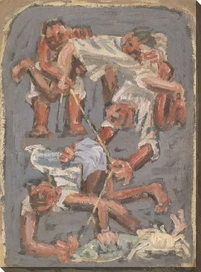 Картина Мальчики на пляже (1916-1956) (Boys on the Beach)