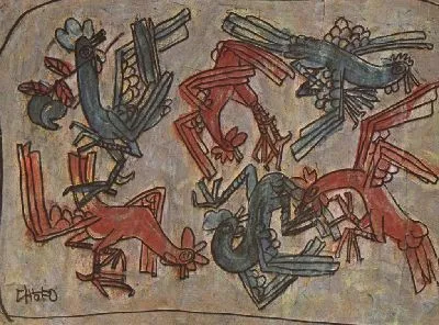 Картина Шесть кур (1916-1956) (Six Chickens)