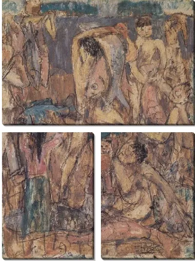 Картина Рыба и дети (1916-1956) (Fish and Children)