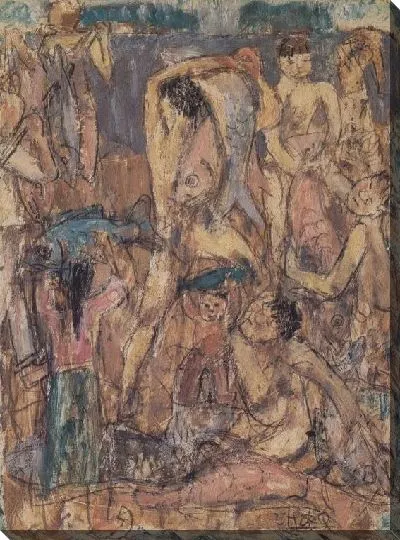 Картина Рыба и дети (1916-1956) (Fish and Children)