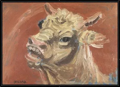 Картина Бык (1916-1956) (A Bull)