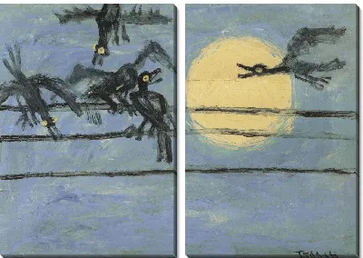 Луна и вороны (1916-1956) (The Moon and Crows)