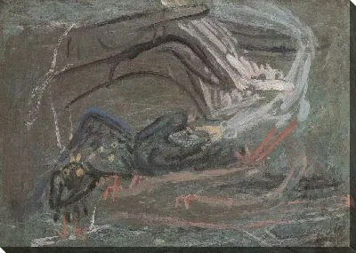 Картина Руки и семейство птиц (1916-1956) (Hands and a Family of Birds)