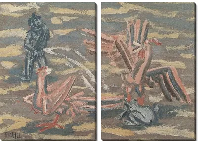 Картина Курица (1916-1956) (Chicken)