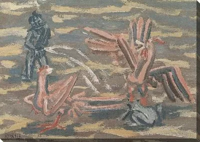 Картина Курица (1916-1956) (Chicken)