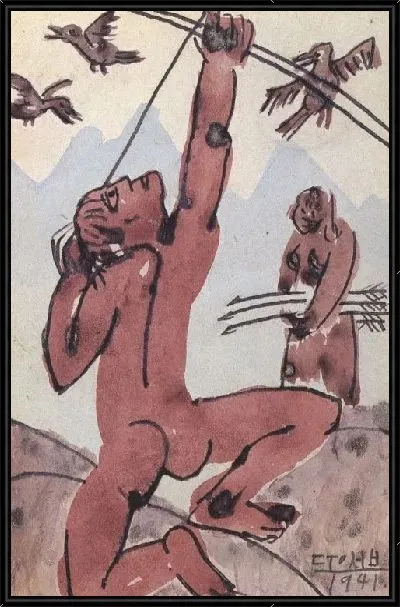 Картина Открытка (1916-1941) (Postcard)