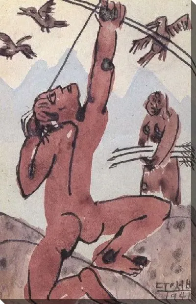 Картина Открытка (1916-1941) (Postcard)