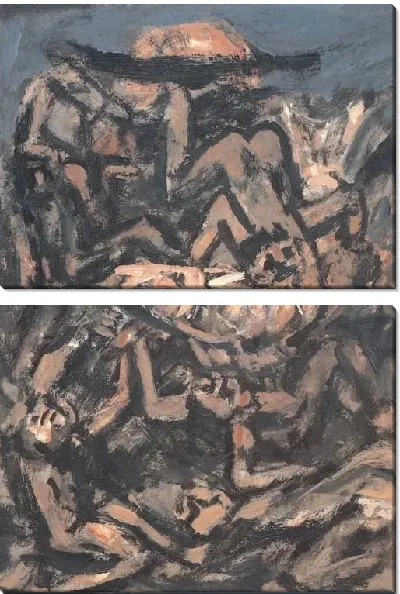 Картина Рыба и дети (1916-1956) (Fish and Children)