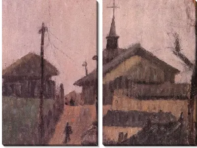 Картина Вблизи собора (1916-1955) (Vicinity of a Cathedral)