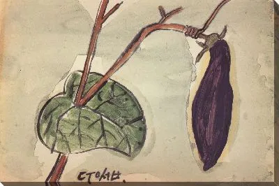 Картина Баклажан (1916-1956) (Eggplant)