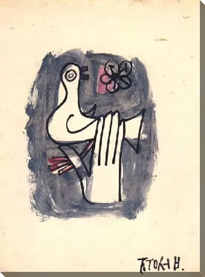 Картина Голубь (1916-1956) (Pigeon)