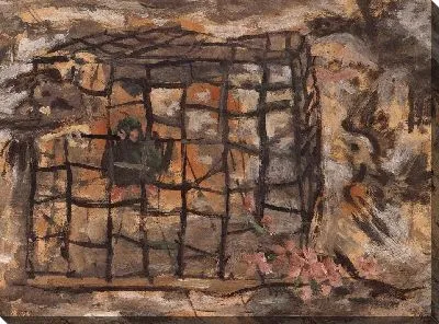 Синяя птица в клетке (1916-1956) (Blue Bird in a Cage)