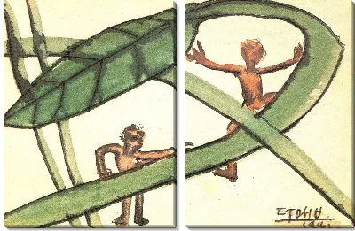 Картина Открытка (1916-1941) (Postcard)