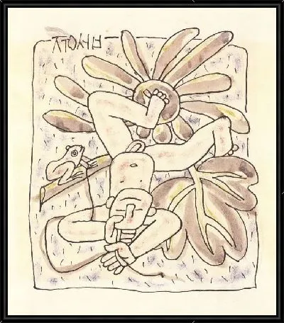 Картина Ребенок и лягушка (1916-1956) (A Child and a Frog)