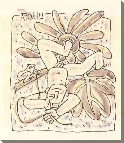 Картина Ребенок и лягушка (1916-1956) (A Child and a Frog)