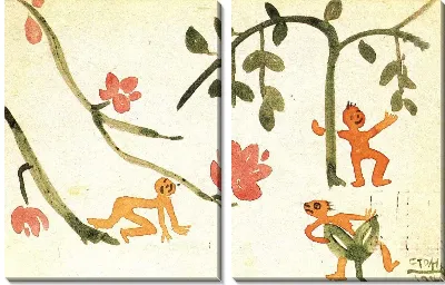Картина Открытка (1916-1941) (Postcard)