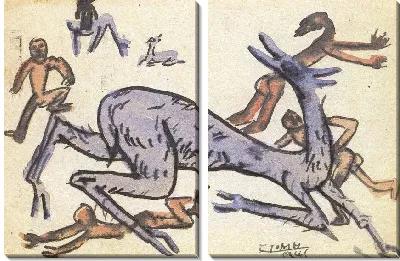 Картина Открытка (1916-1941) (Postcard)