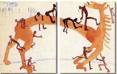 Картина Открытка (1916-1941) (Postcard)