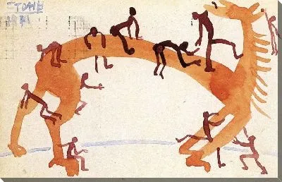 Картина Открытка (1916-1941) (Postcard)