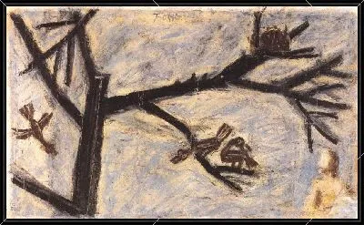 Картина Птицы и дерево (1916-1956) (Birds and a Tree)