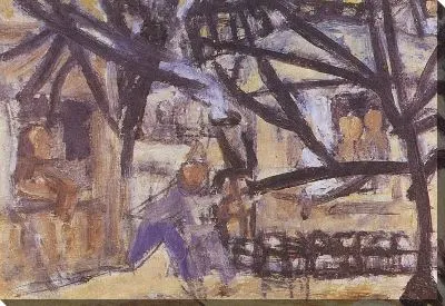 Картина Декорации (1916-1956) (Scenery of Munhyeon-dong)