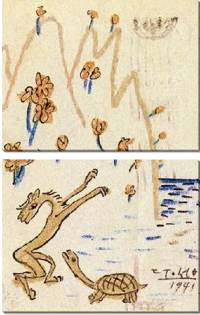 Картина Открытка (1916-1941) (Postcard)