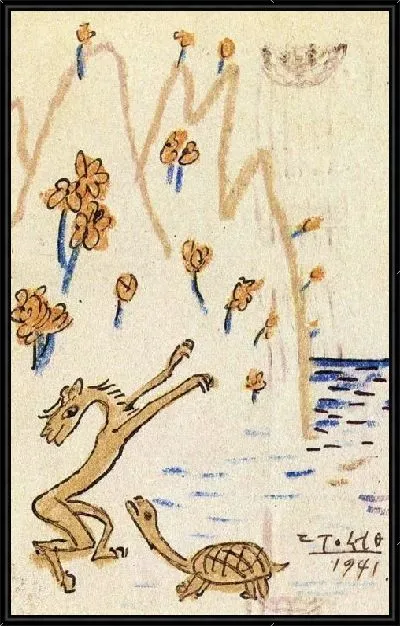 Картина Открытка (1916-1941) (Postcard)