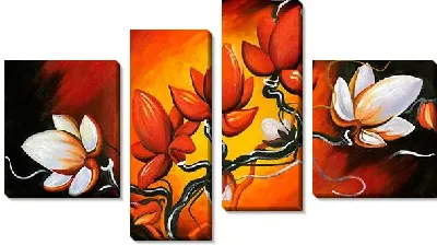 Модульная картина Магнолии
