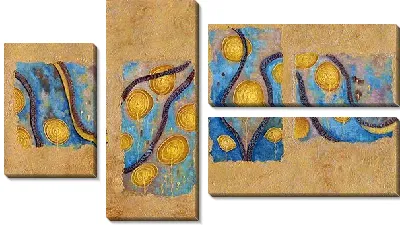 Модульная картина Арт окно