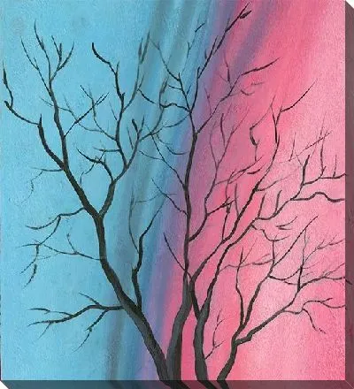 Картина маслом Ветки дерева №2