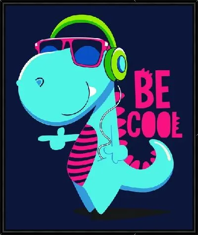 Динозавр - быть клевым!