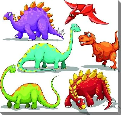 Постер Динозавры №3