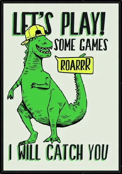 Картина Давай поиграем - я поймаю тебя!