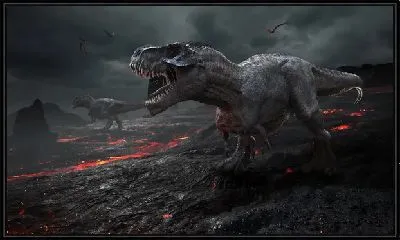 Картина Динозавры №6