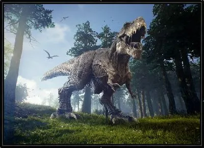 Картина Динозавр №3