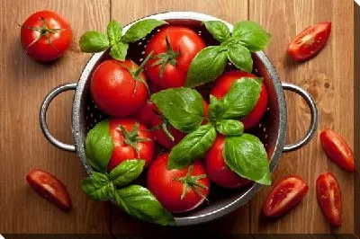 Постер Томаты - помидоры